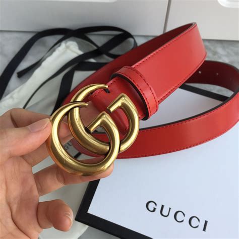 fake all red gucci belt|gucci belt first copy.